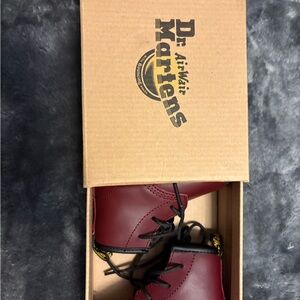 Dr. Martens Cherry Red Auburn Boots